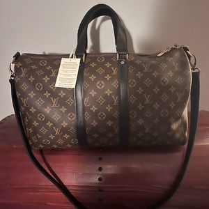 Louis Vuitton revamped weekender bag